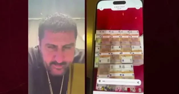 Vanlı Kara Haydar lakaplı şüphelinin döviz dolu para görüntüleri ortaya çıktı