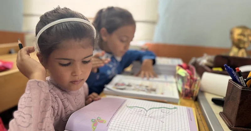 Tek öğrencili okulda İlayda nın yalnızlığı sona erdi