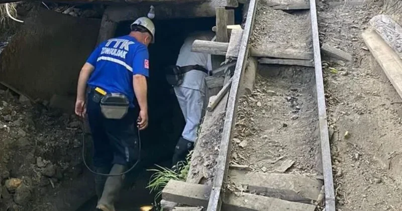 Zonguldak ta ruhsatsız maden ocağında yüksekten düşen işçi öldü Son dakika haberleri