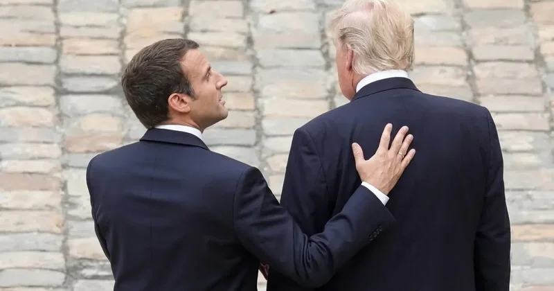 Macron geri adım attı: ABD ye özür mesajı