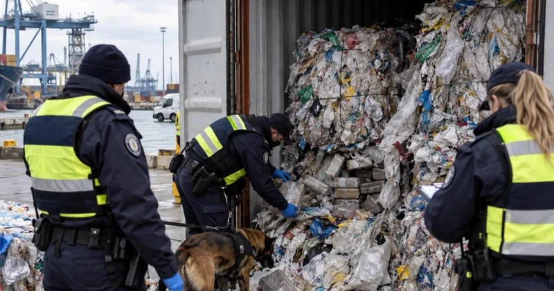 Limanı ayağa kaldıran baskın! Plastik atıklardan 3,9 ton kokain çıktı