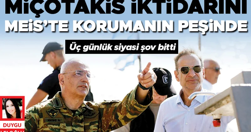 Üç günlük siyasi şov bitti! Miçotakis iktidarını Meis’te korumanın peşinde