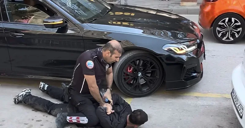 Üzerinde havalı tabanca ele geçirilen ve kaçan şüpheli yakalandı