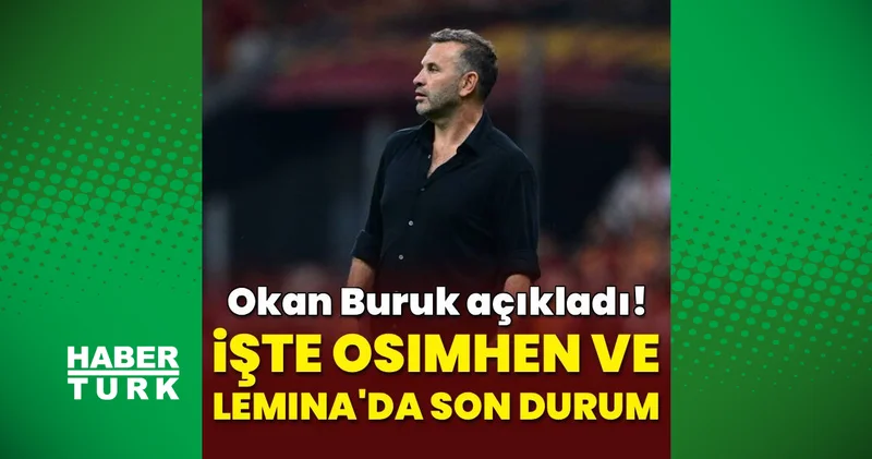 Galatasaray da Okan Buruk Kocaelispor galibiyeti sonrası konuştu! Osimhen ve Lemina Trabzonspor maçına yetişecek mi?