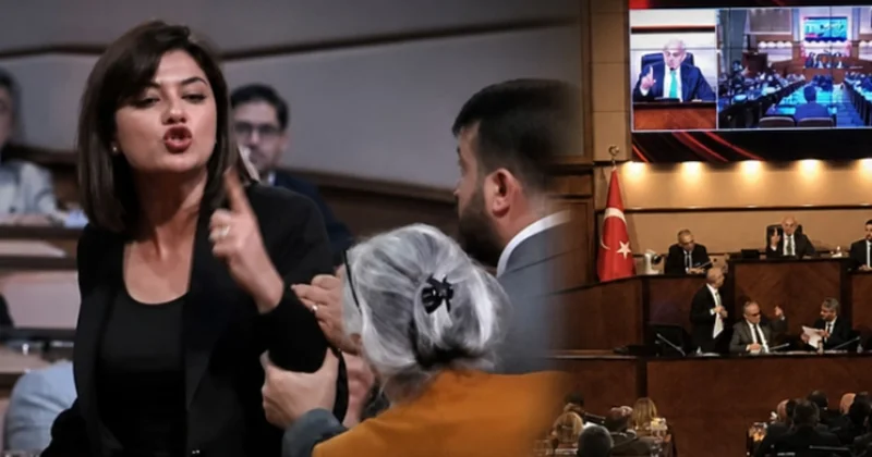 İBB Meclisi nde AKP li kadın üyesinden CHP li kadın üyeye skandal sözler! Senin kocan nerede Sözcü Gazetesi