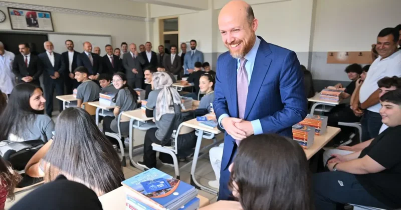Bilal Erdoğan, Diyarbakır’da öğrenci ve öğretmenlerle buluştu! Gençlere net mesaj...