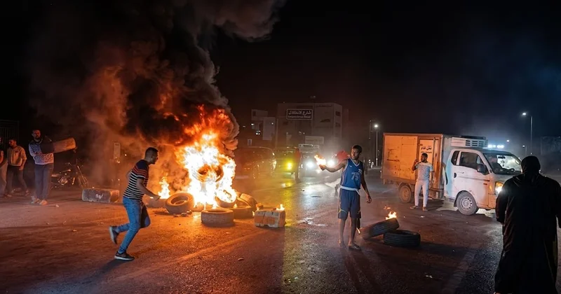 Petrol fiyatları çileden çıkardı: Komşuda halk, sokakları yaktı Sözcü Gazetesi