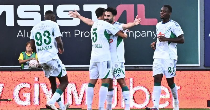 Çaykur Rizespor dan tarihi deplasman başlangıcı!