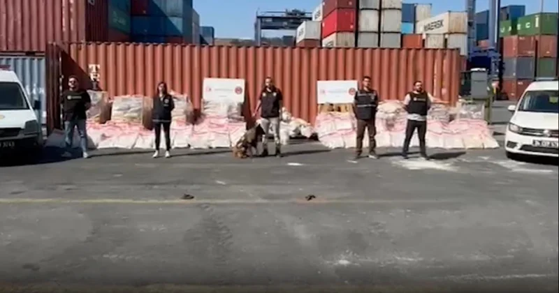 Gümrük Muhafaza ekipleri ile İspanya polisinin yaptığı uyuşturucu operasyonunun detaylarına ulaşıldı