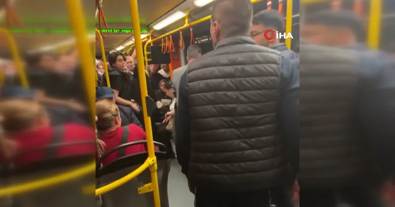 Adres Bursa: Alkollü olduğu iddia edilen şahıs metroyu birbirine kattı