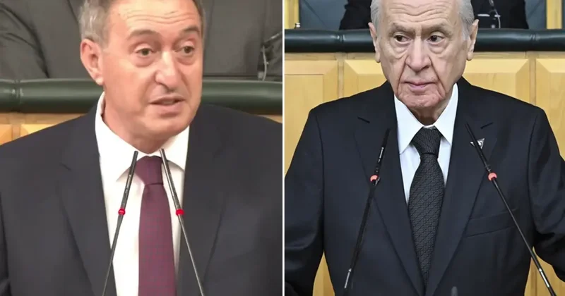 DEM Parti den Bahçeli ye Uçuk talepler yanıtı! 10 isteği kürsüden tek tek sıraladı