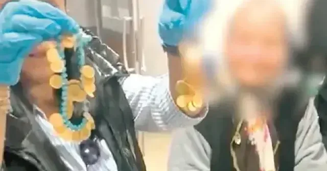 Dilencinin üzerinden 67 çeyrek altın çıktı Yerel Gündem Haberleri