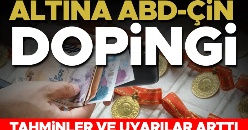 Altına ABD Çin dopingi