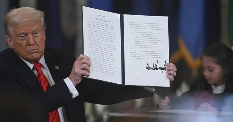 Trump deklarasyonu yayımlandı