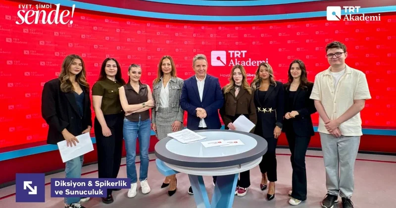 TRT Akademi sertifikalı eğitimleriyle fark yaratıyor