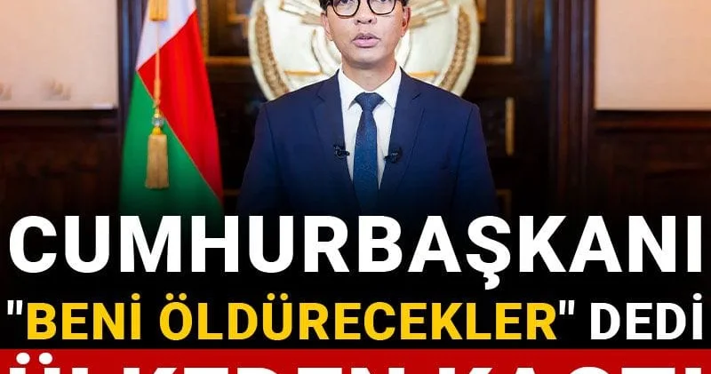 Cumhurbaşkanı Beni öldürecekler dedi ülkeden kaçtı