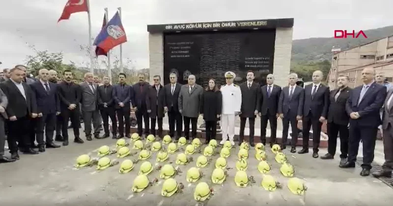 Maden faciasında ölen 43 işçi anıldı