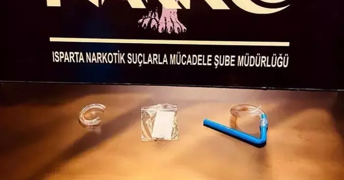 Isparta da Narkoalan uygulamasında uyuşturucu madde ele geçirildi