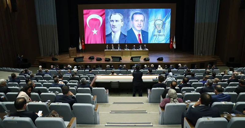 AK Parti MKYK Toplantısı başladı
