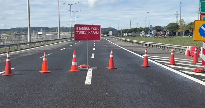 Anadolu Otoyolu nun Bolu Dağı Tüneli İstanbul istikameti ne zamana kadar kapalı, neden kapalı, çalışma ne zaman bitecek, alternatif güzergah neresi?