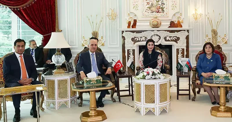 TBMM Başkanı Kurtulmuş, Pencap Eyaleti Başbakanı Şerif ile görüştü
