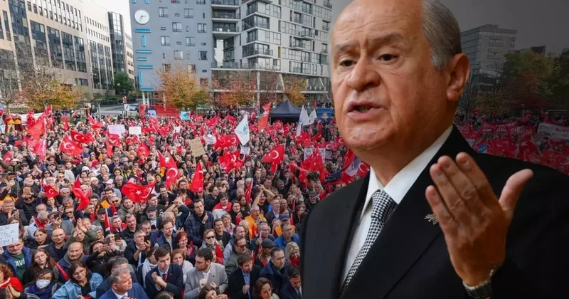 Bahçeli yi küplere bindiren miting: Türkiyemizi ayaklar altına aldılar, yazıklar olsun