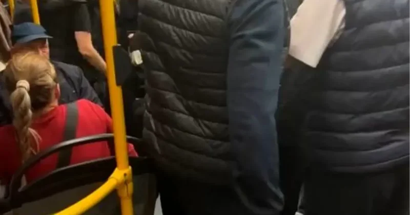 Bursa Metroda Alkollü Kargaşa