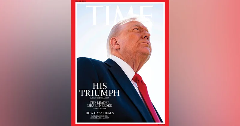 Trump, kendisini kapağa taşıyan Time dergisine isyan etti: Saçımı yok ettiler!
