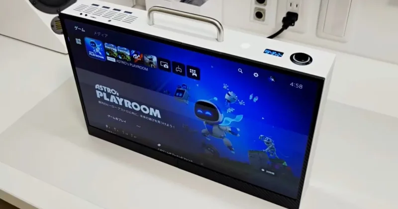 PlayStation a LCD ekran monte etti, çalışıyor ama bir sorunu var