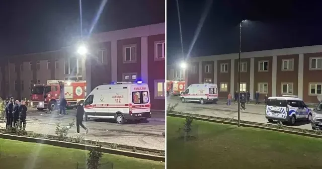 Fabrikada baca yangını: 2 kişi hastaneye kaldırıldı Tekirdağ Haberleri