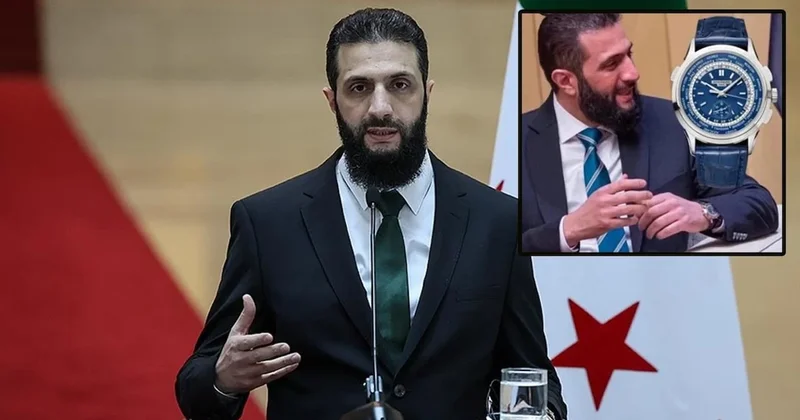 Halk yokluk Şara varlık içinde! Lüks saati gündem oldu Sözcü Gazetesi