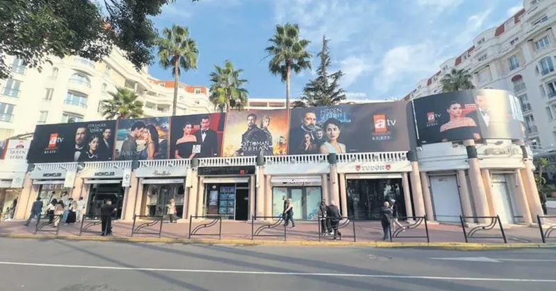 Atv dizilerinin Cannes çıkarması