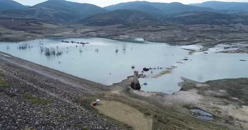 Naip Barajı nda su seviyesi ölü hacme kadar düştü