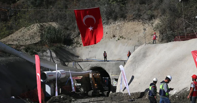 Hatay da 11,2 kilometrelik atık su tüneli inşa ediliyor