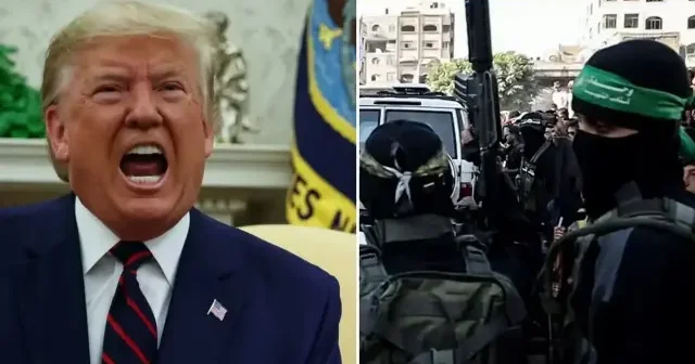 Trump tan Hamas a tehdit: Silahsızlanmazlarsa şiddet kullanacağız Dünya Haberleri