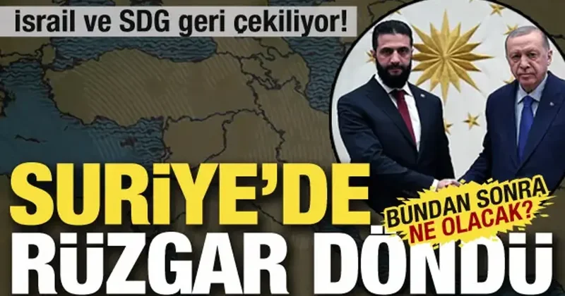 Suriye de rüzgar döndü... Bölgesel dengeler değişiyor! Bundan sonra ne olacak?
