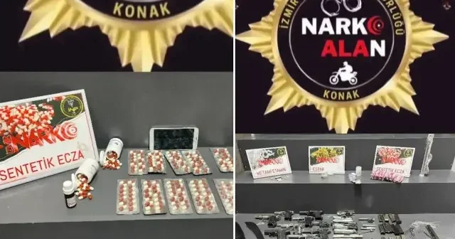 Konak’ta zehir tacirlerine büyük darbe: 15 tutuklama İzmir Haberleri