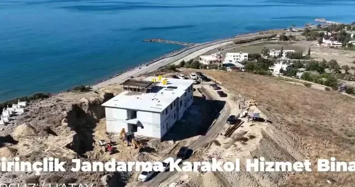 Arsuz’da Pirinçlik jandarma karakolu binası yenileniyor