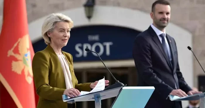 Leyen, Karadağ’ın 2028’de AB’nin 28. üyesi olabileceğini söyledi