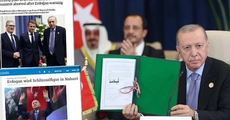 Erdoğan ın Netanyahu resti dünya basınında... Kilit oyuncu: Türkiye barış sürecini şekillendirdi