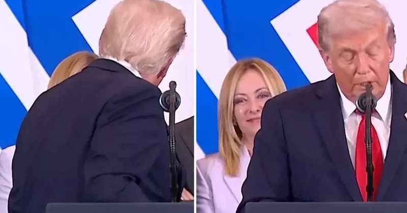 Trump tan Meloni ye: Senin güzel olduğunu söylememe alınmazsın değil mi?