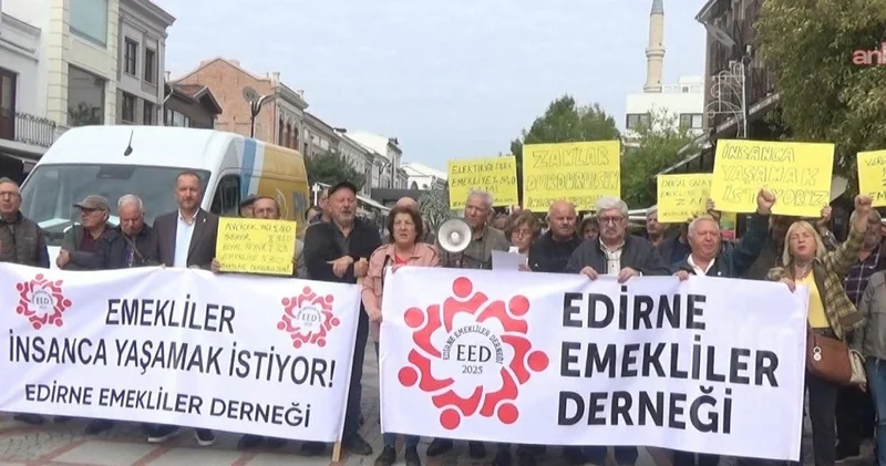Emekliler sokağa indi: Ekonomik koşulların sebebi biz değiliz