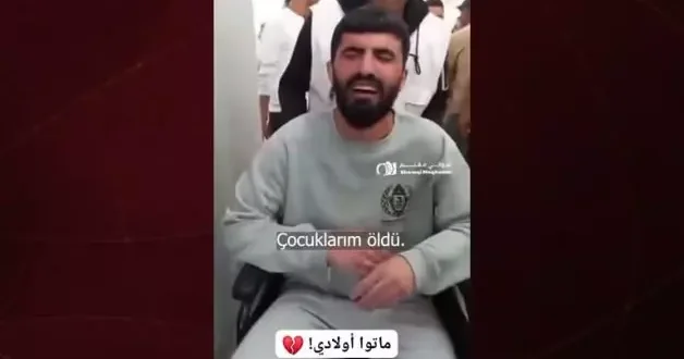 Sevdiklerim öldü… Çocuklarım öldü : Gazzeli Haitham Salem in acı feryadı