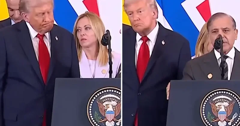 Trump ın iltifattan mest olduğu anlar! Şahbaz Şerif, Nobel e aday gösterdi