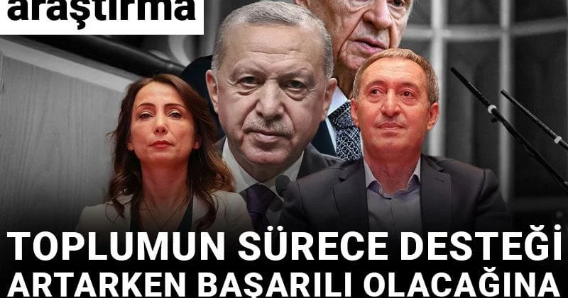 Son araştırma: Toplumun sürece desteği artarken başarılı olacağına inananlar azaldı
