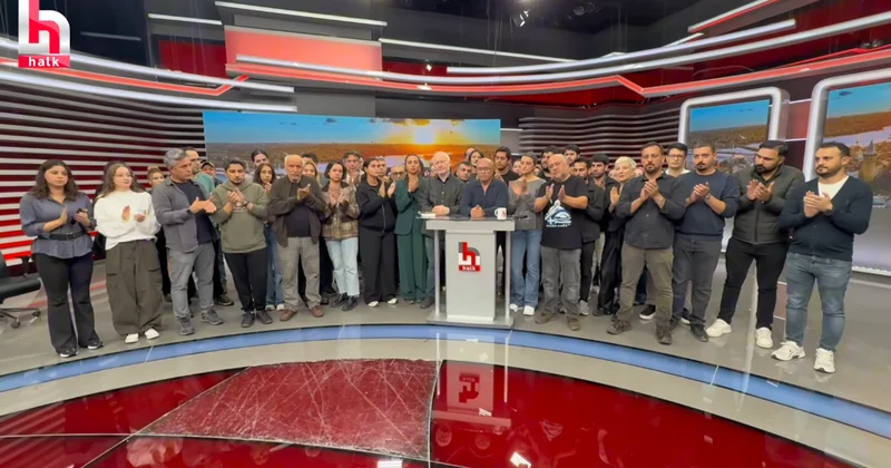 Halk TV çalışanları böyle veda etti Sözcü Gazetesi