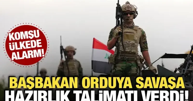 Komşu ülkede alarm! Başbakan orduya savaşa hazırlık talimatı verdi