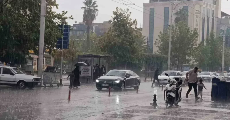 Şanlıurfa’da yağış etkili oldu