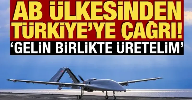 AB ülkesinden Türkiye ye çağrı! Gelin birlikte üretelim