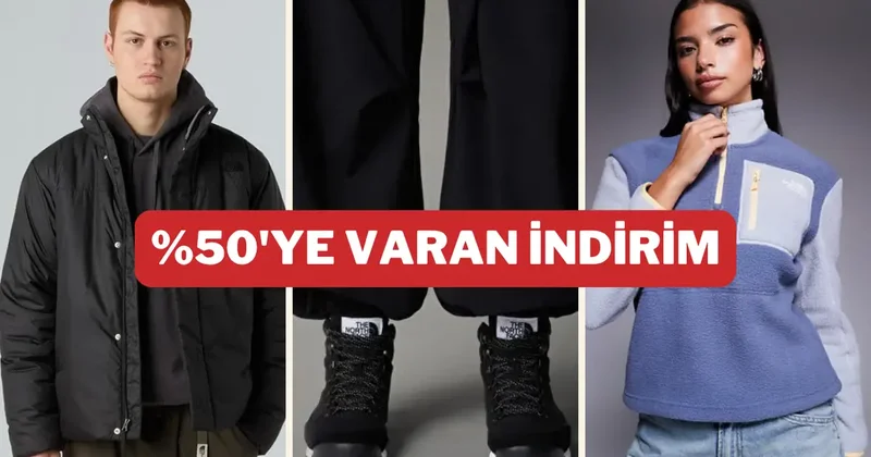 Hem konforlu hem şık: The North Face’te %50’ye varan indirim başladı